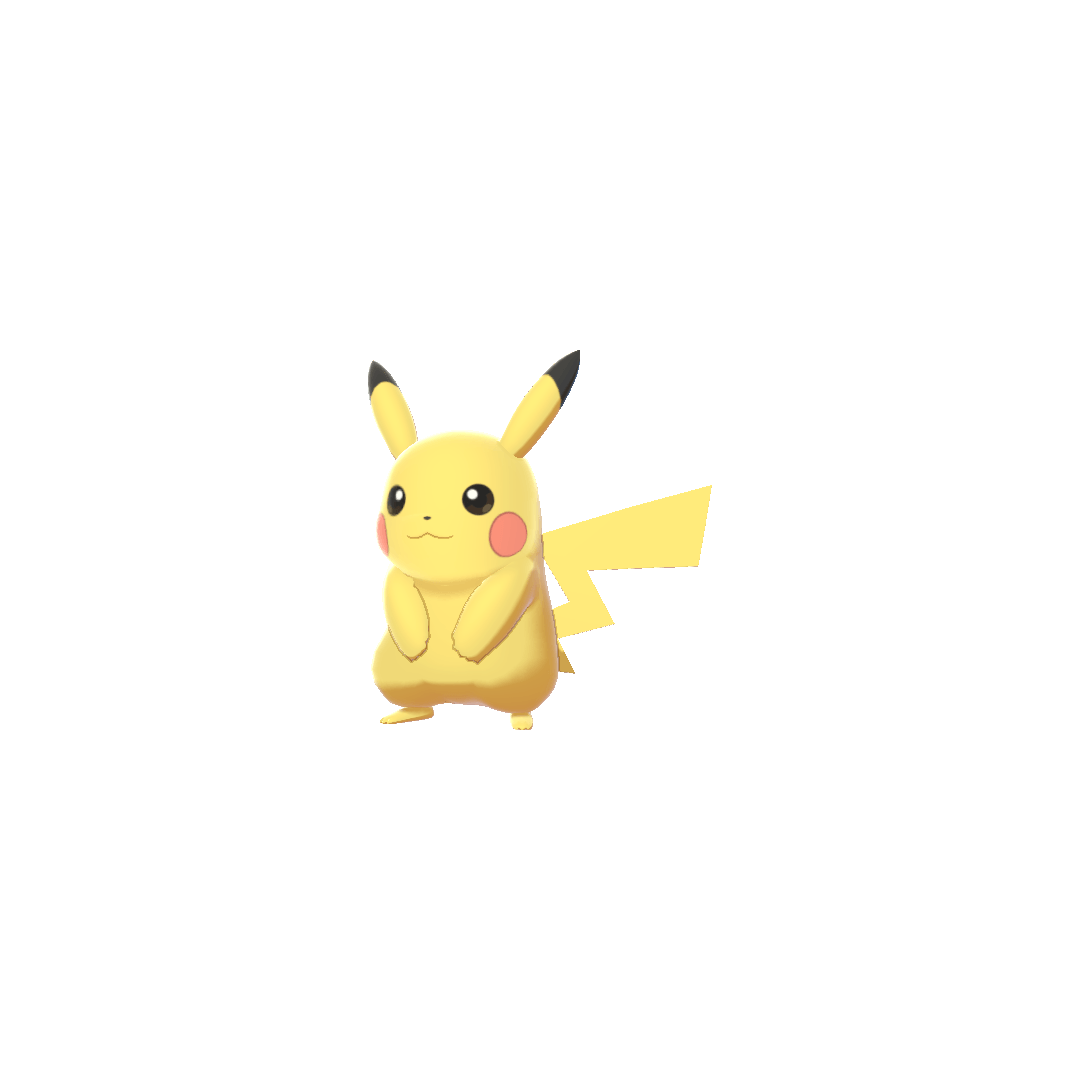 Pikachu (pikachu) game sprite