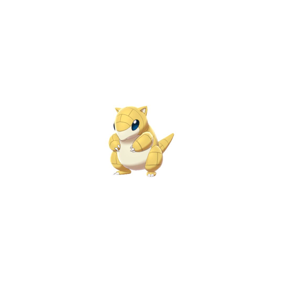 Sandshrew (sandshrew) game sprite