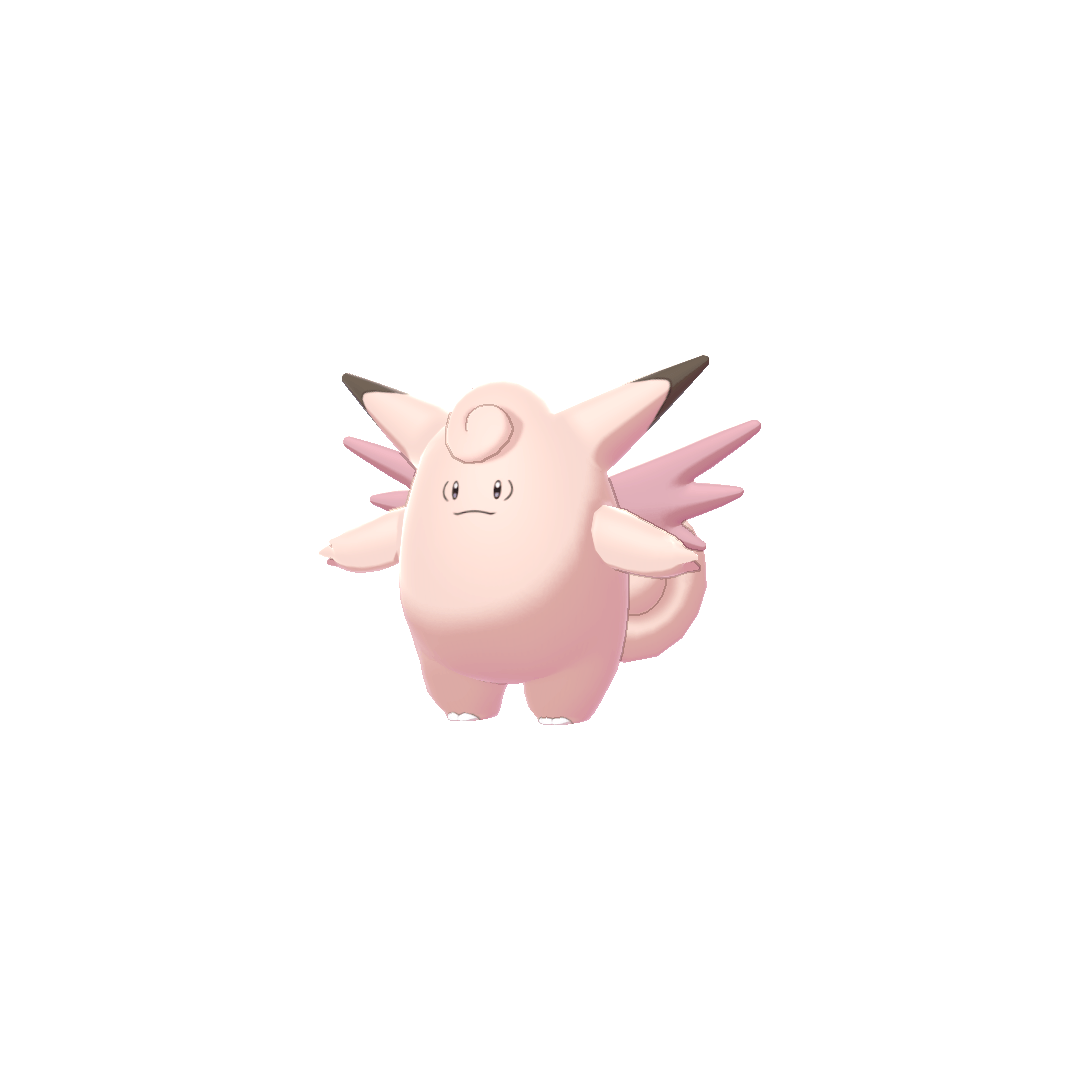 Clefable (clefable) game sprite