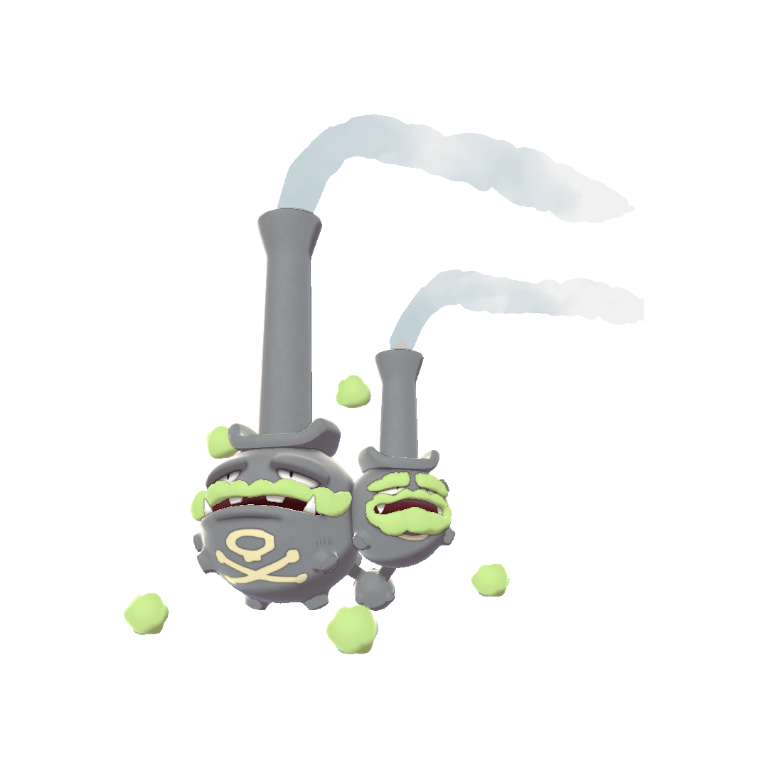 Weezing Galarian (weezing) game sprite