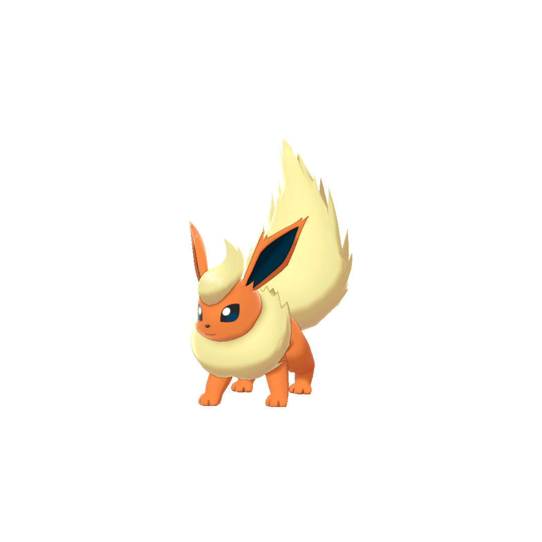 Flareon (flareon) game sprite