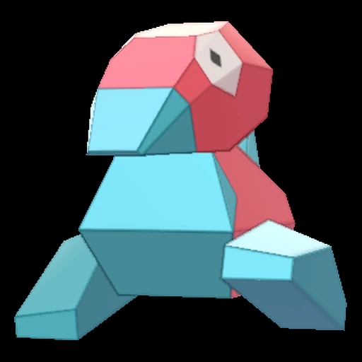 Porygon (porygon) game sprite