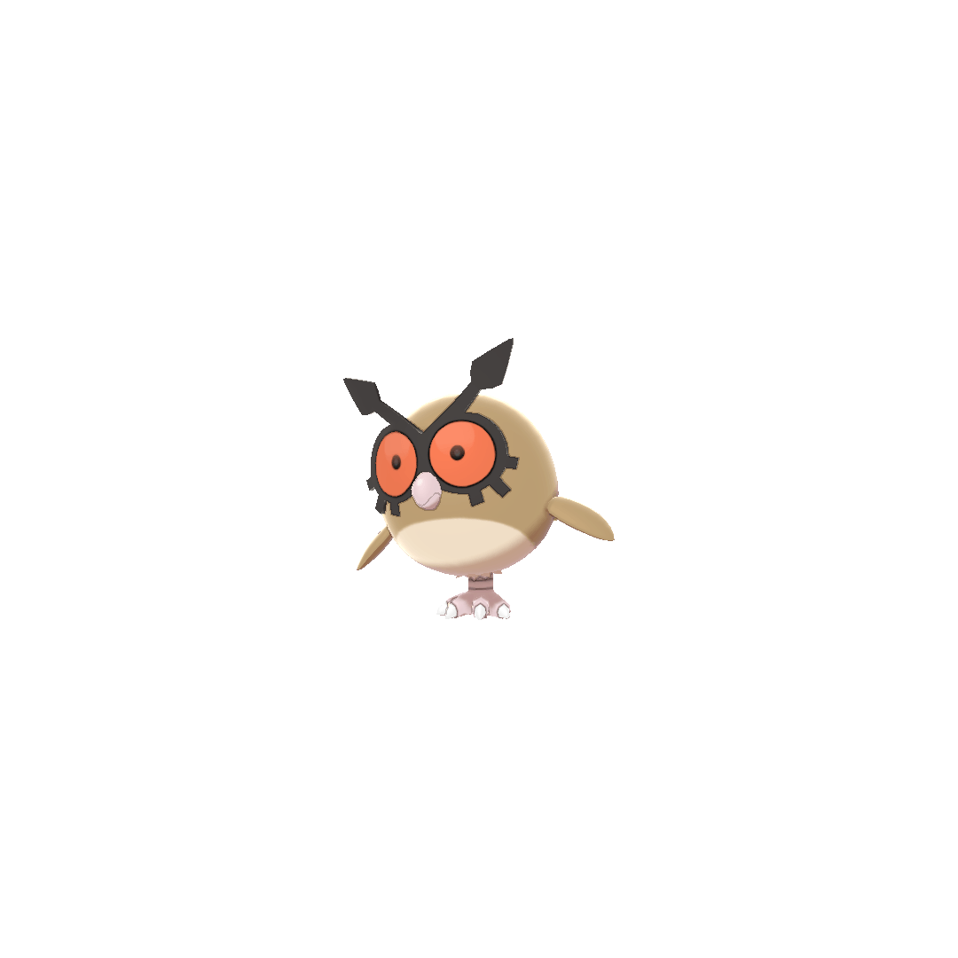 Hoothoot (hoothoot) game sprite