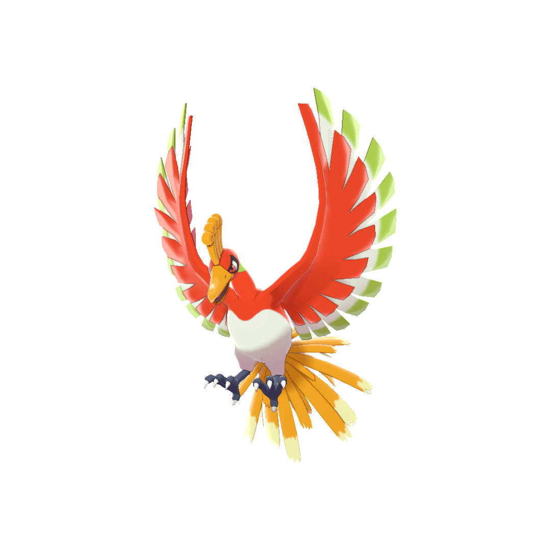 Ho-Oh (ho-oh) game sprite