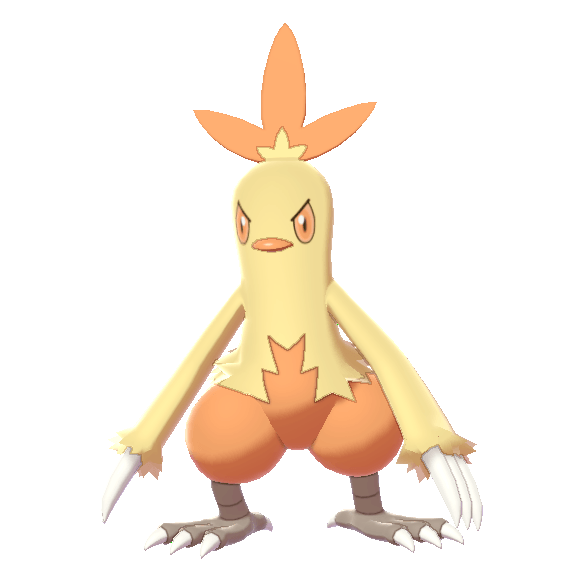 Combusken | RotomLabs Sword & Shield Pokédex