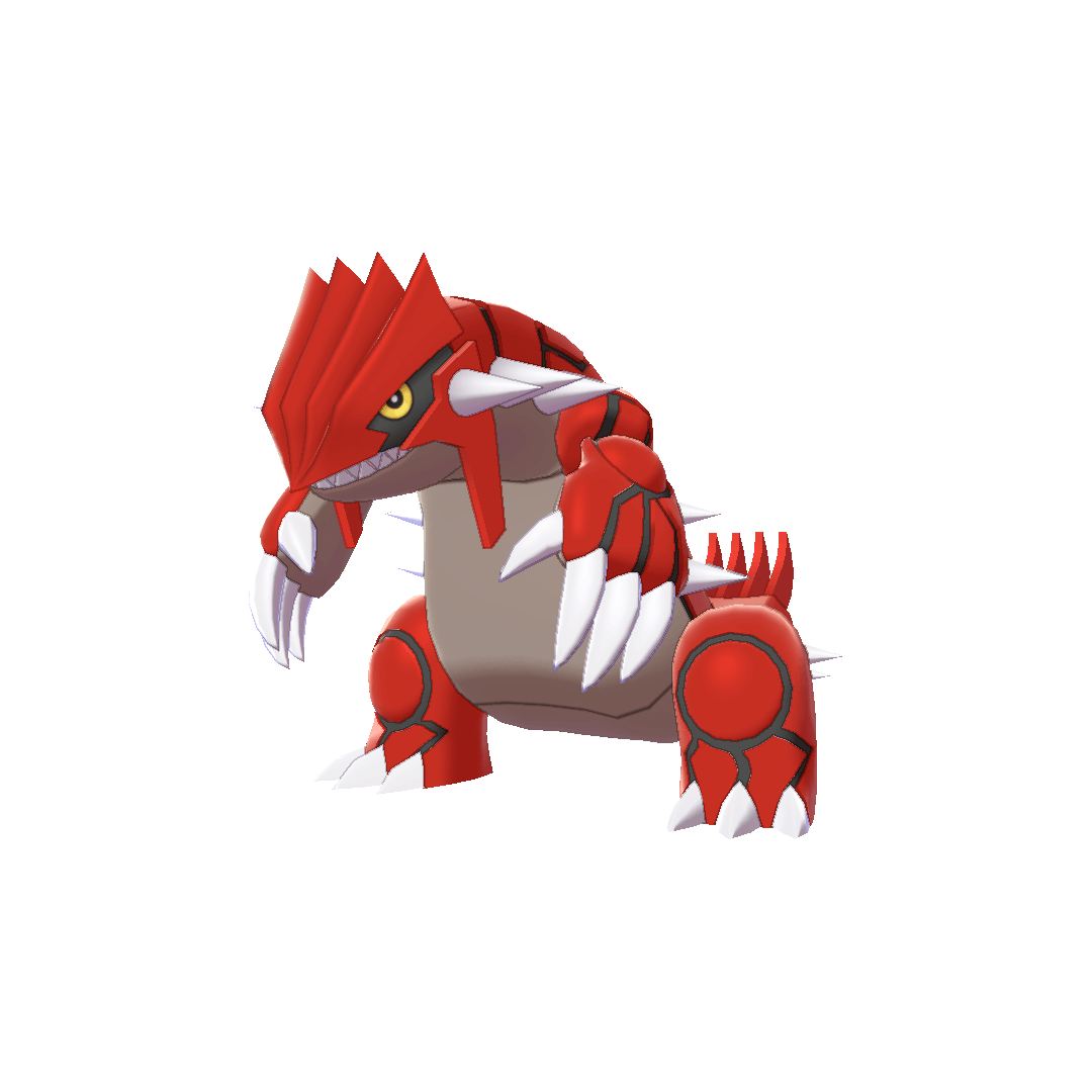 Groudon (groudon) game sprite