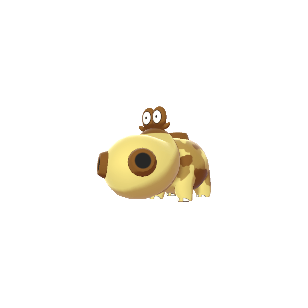 Hippopotas (hippopotas) game sprite