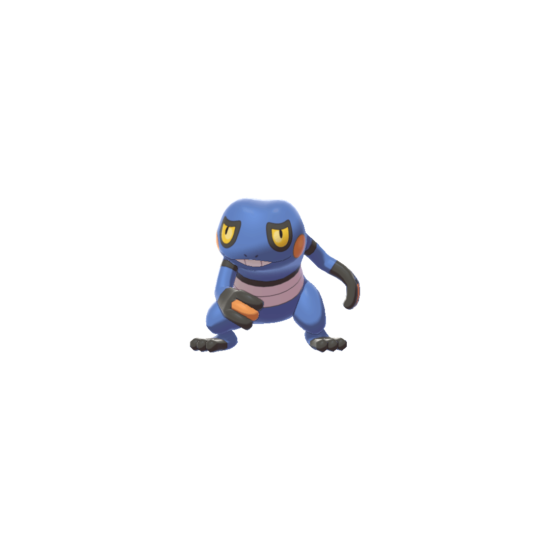 Croagunk (croagunk) game sprite