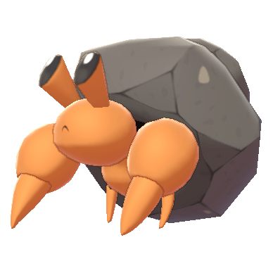 Dwebble | RotomLabs Sword & Shield Pokédex