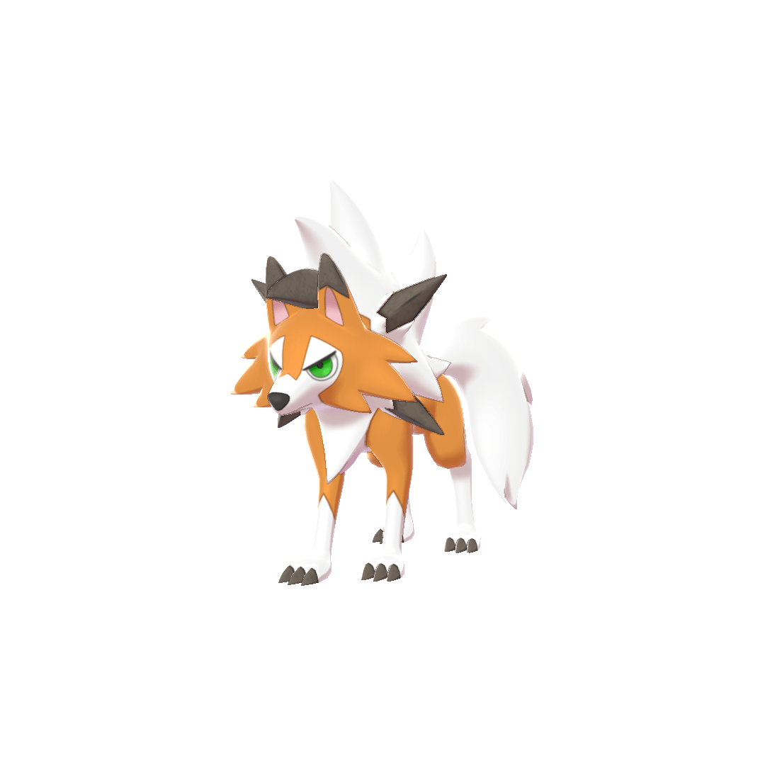 Lycanroc Dusk Form (lycanroc) game sprite