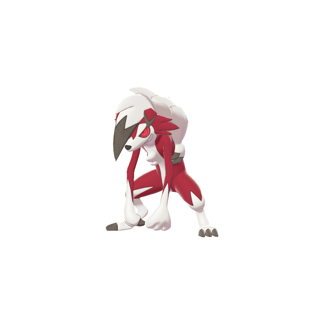 Lycanroc Midnight Form (lycanroc) game sprite