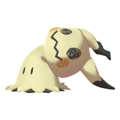 Busted Form Mimikyu | RotomLabs Sword & Shield Pokédex