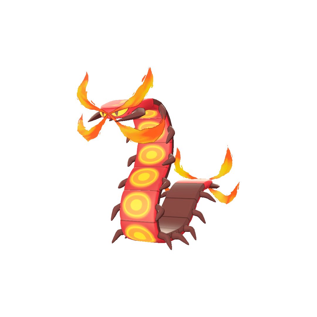Centiskorch (centiskorch) game sprite