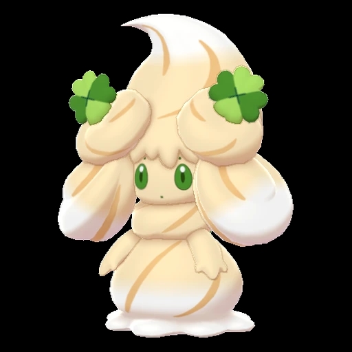 Alcremie Caramel Swirl Clover (alcremie) game sprite