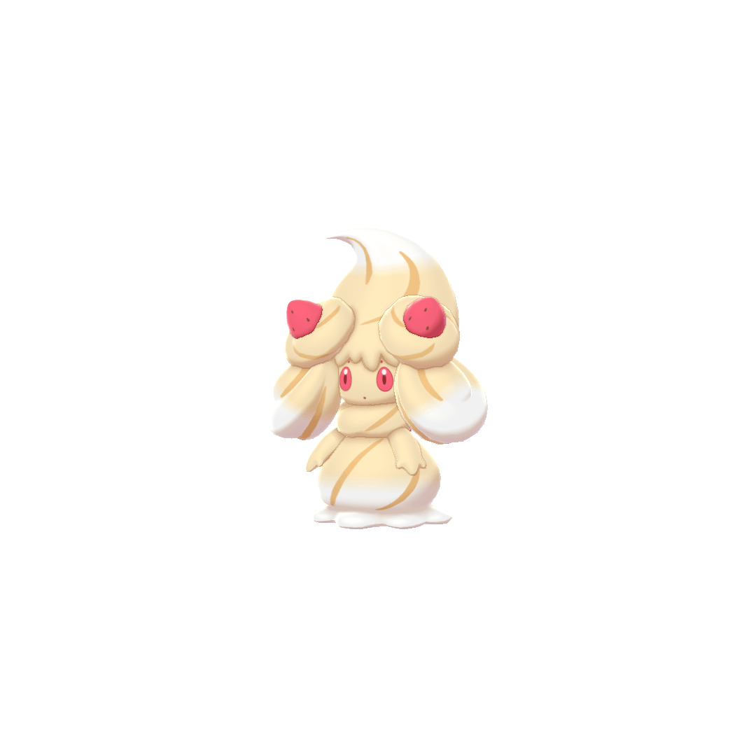 Alcremie Caramel Swirl Strawberry (alcremie) game sprite