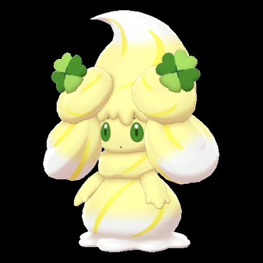 Alcremie Lemon Cream Clover (alcremie) game sprite