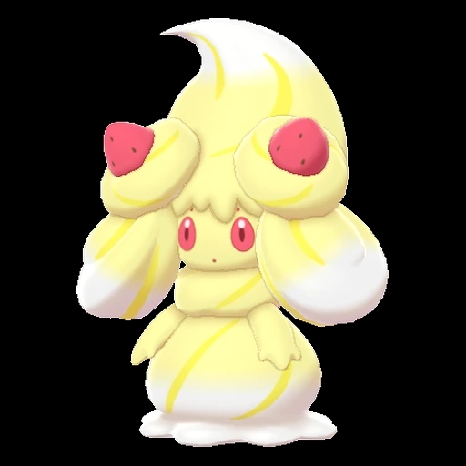 Alcremie Lemon Cream Strawberry (alcremie) game sprite