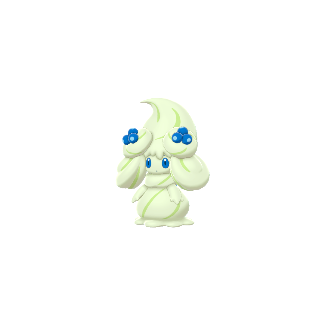 Alcremie Matcha Cream Berry (alcremie) game sprite