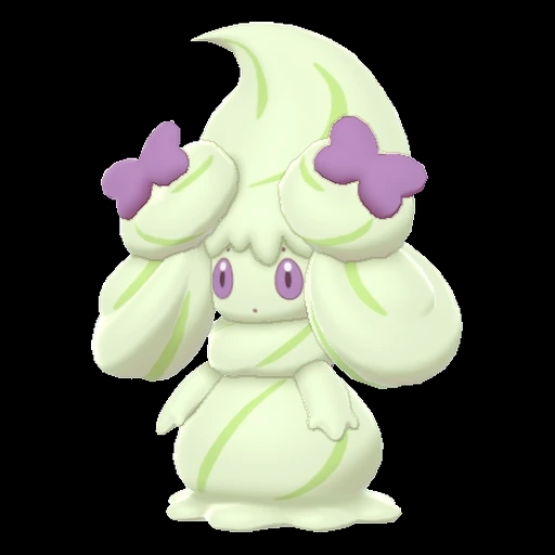 Alcremie Matcha Cream Ribbon (alcremie) game sprite