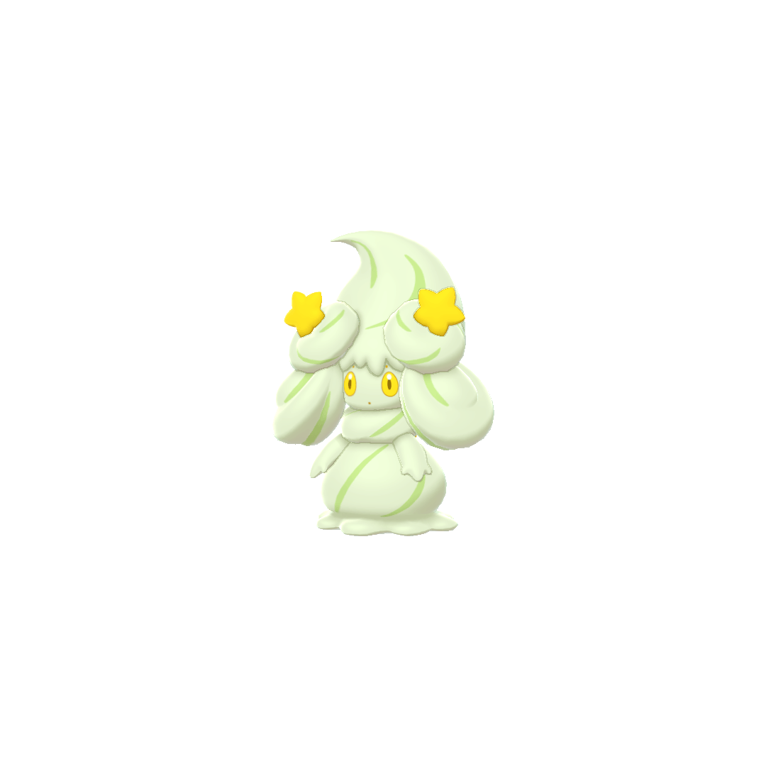 Alcremie Matcha Cream Star (alcremie) game sprite