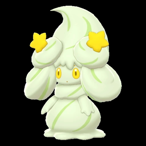 Alcremie Matcha Cream Star (alcremie) game sprite