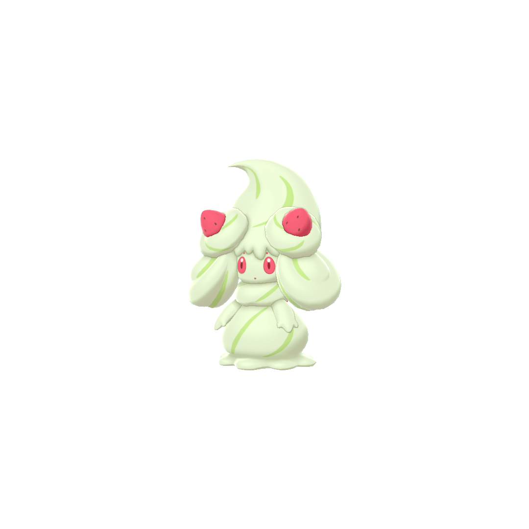 Alcremie Matcha Cream Strawberry (alcremie) game sprite