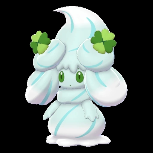 Alcremie Mint Cream Clover (alcremie) game sprite