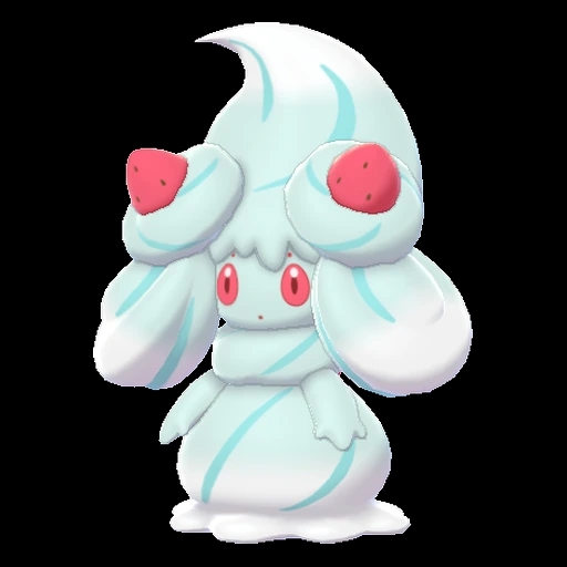 Alcremie Mint Cream Strawberry (alcremie) game sprite