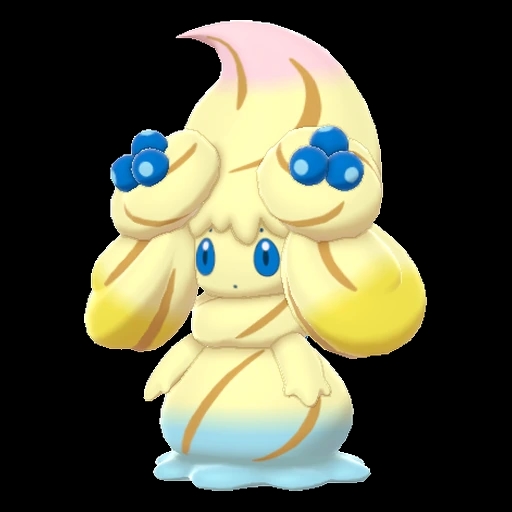 Alcremie Rainbow Swirl Berry (alcremie) game sprite