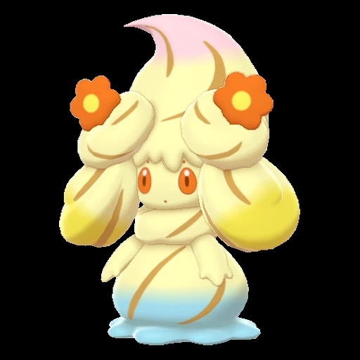 Alcremie Rainbow Swirl Flower (alcremie) game sprite