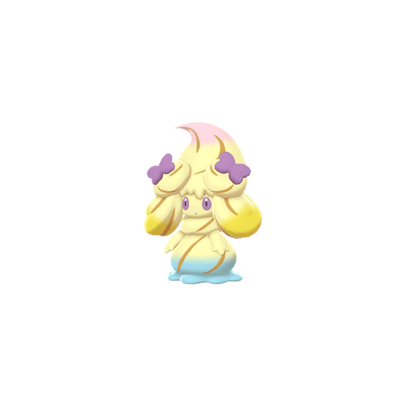 Rainbow Swirl Ribbon Alcremie | RotomLabs Sword & Shield Pokédex