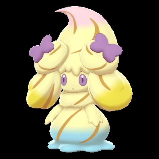 Alcremie Rainbow Swirl Ribbon (alcremie) game sprite
