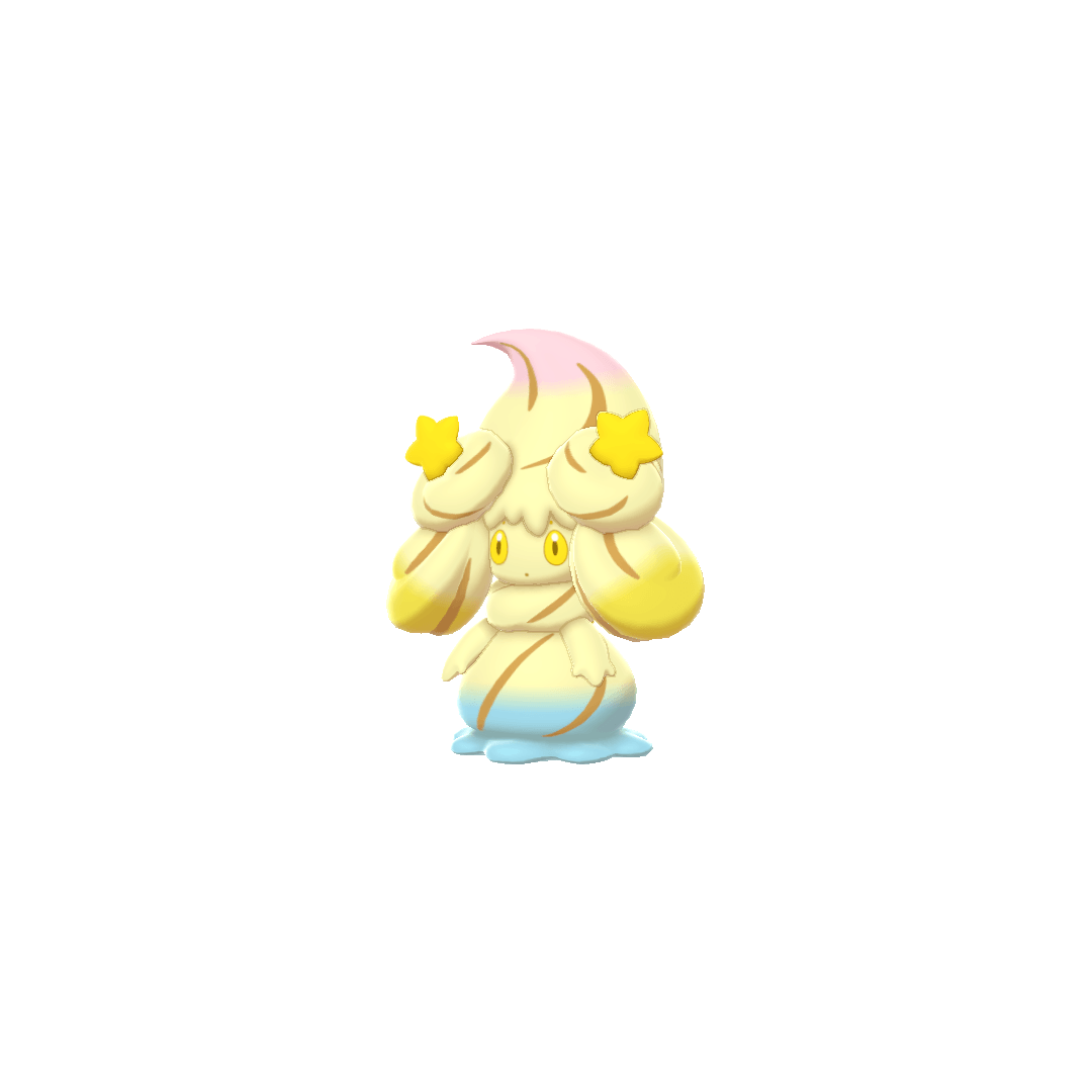 Alcremie Rainbow Swirl Star (alcremie) game sprite
