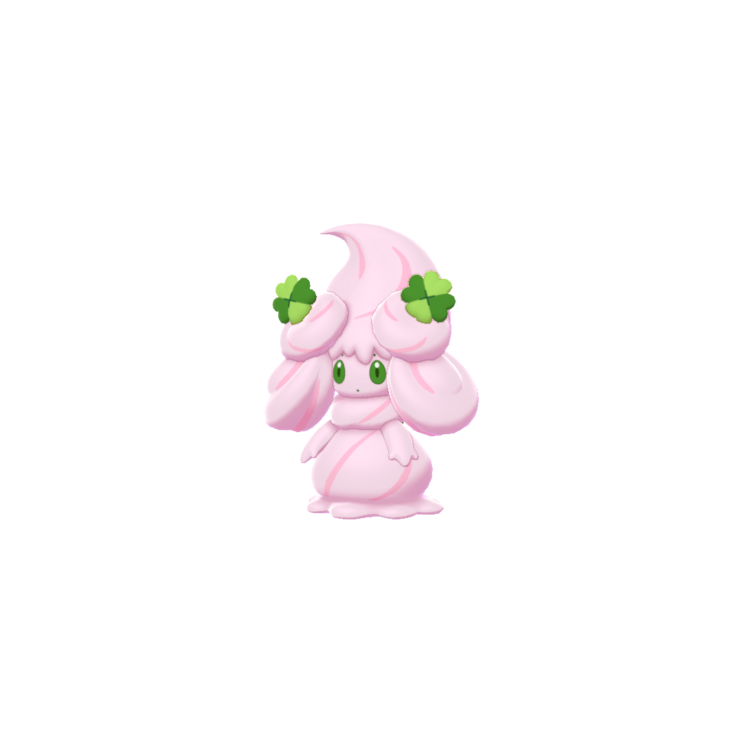 Alcremie Ruby Cream Clover (alcremie) game sprite