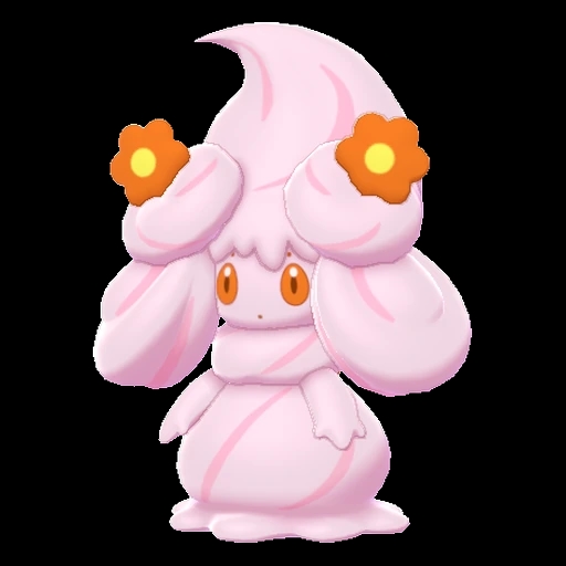 Alcremie Ruby Cream Flower (alcremie) game sprite