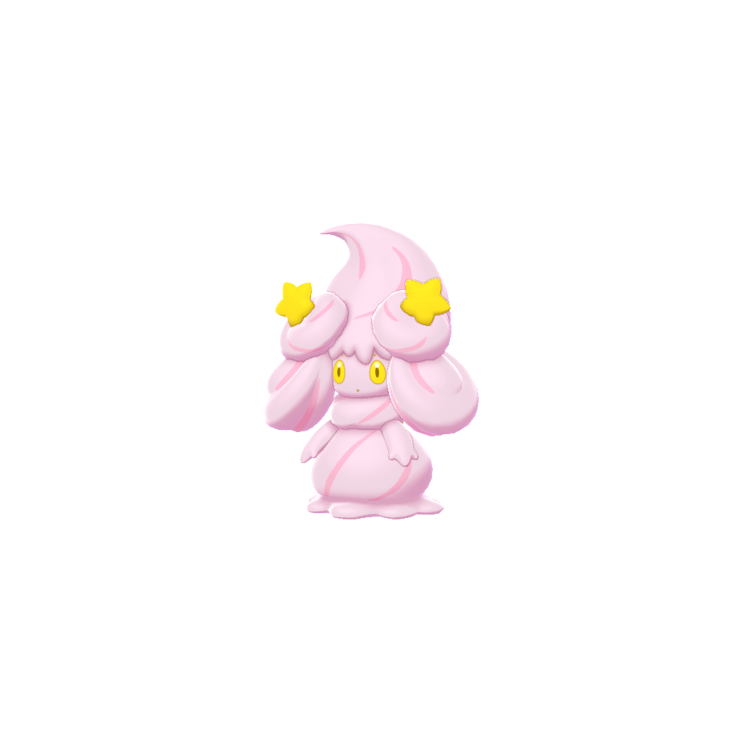 Alcremie Ruby Cream Star (alcremie) game sprite