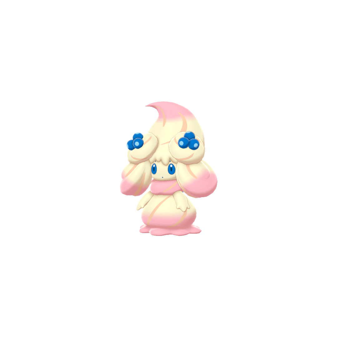 Alcremie Ruby Swirl Berry (alcremie) game sprite
