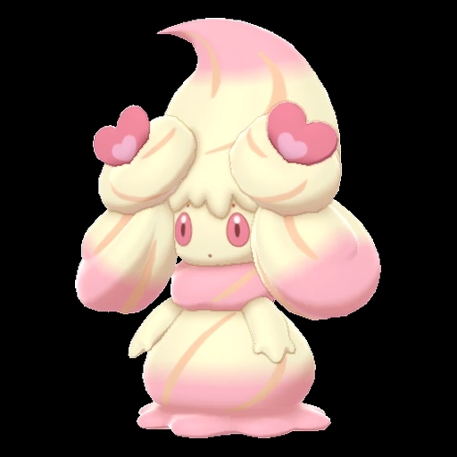Alcremie Ruby Swirl Love (alcremie) game sprite