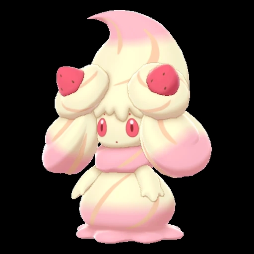 Alcremie Ruby Swirl Strawberry (alcremie) game sprite