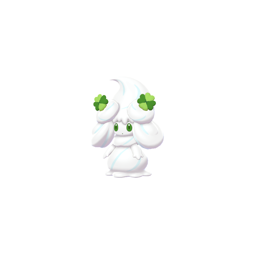 Alcremie Salted Cream Clover (alcremie) game sprite