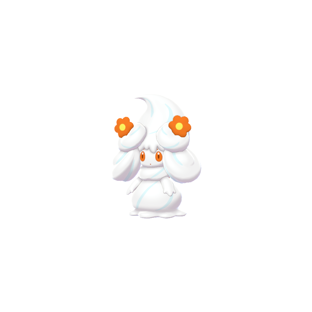 Alcremie Salted Cream Flower (alcremie) game sprite