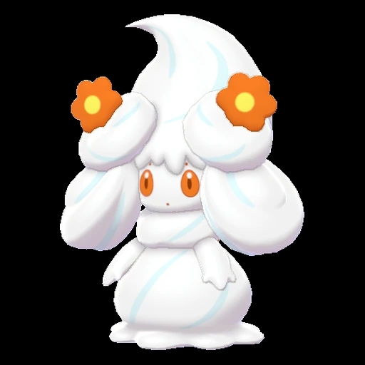 Alcremie Salted Cream Flower (alcremie) game sprite