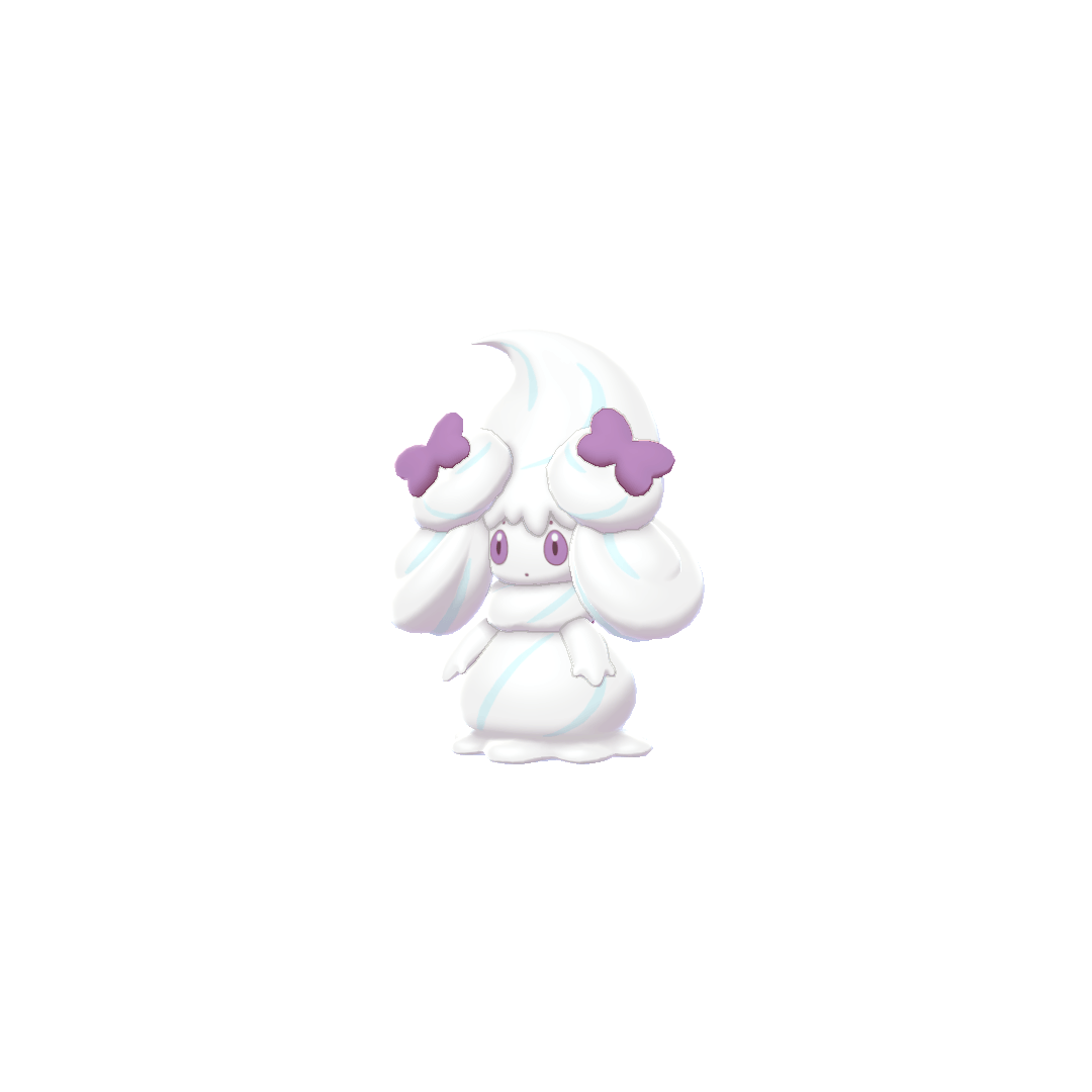 Alcremie Salted Cream Ribbon (alcremie) game sprite