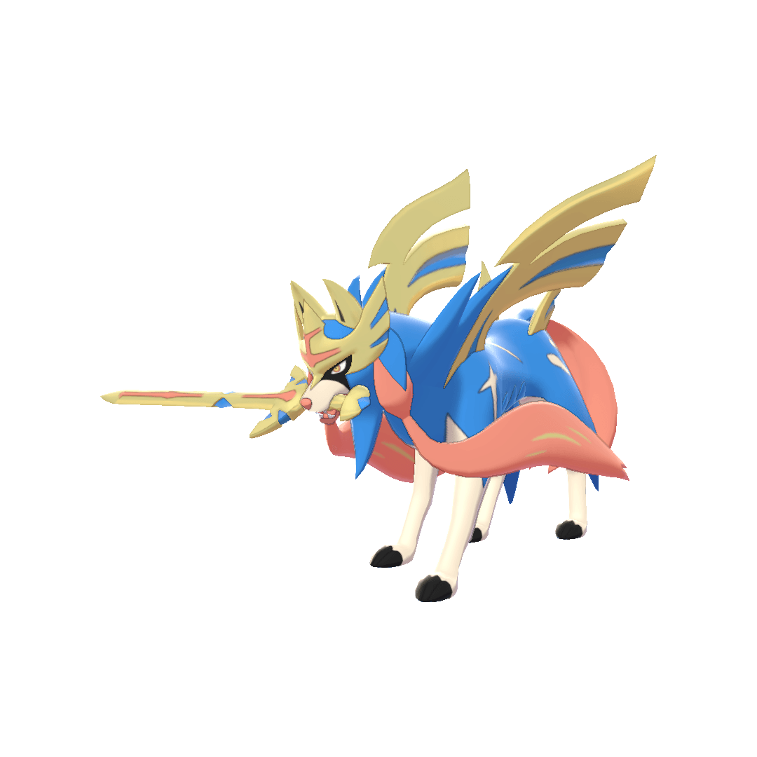 Zacian Crowned Sword (zacian) game sprite