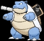 Blastoise (blastoise) game sprite