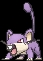 Rattata (rattata) game sprite
