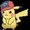 Pikachu Sinnoh Cap (pikachu) game sprite