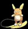 Raichu Alolan (raichu) game sprite