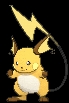 Raichu (raichu) game sprite