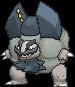 Golem Alolan (golem) game sprite